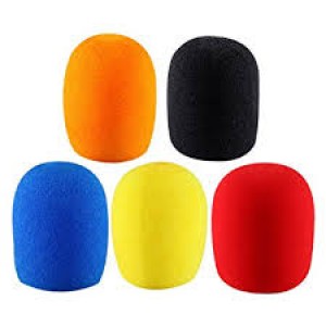 Microphone Shield Large Assorted Colours (5 pack)
